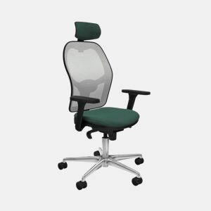 Cadeira de escritório com apoio para a cabeça Jorquera Piqueras y Crespo 3D086N2 Verde