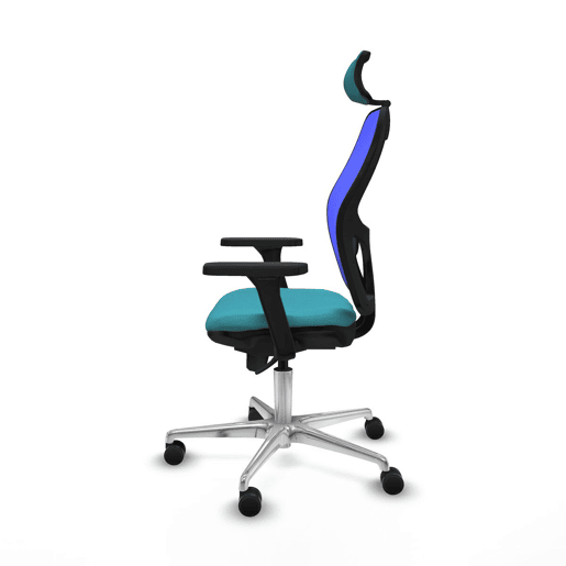Cadeira de Escritório Piqueras y Crespo 3D086N2 Turquesa
