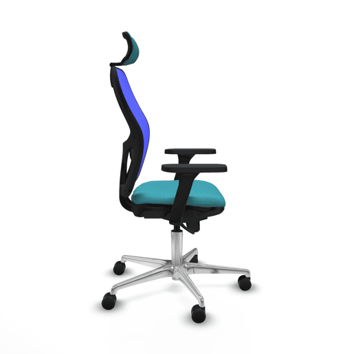 Cadeira de Escritório Piqueras y Crespo 3D086N2 Turquesa