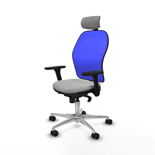 Cadeira de Escritório Piqueras y Crespo 3D086N2 Cinzento claro