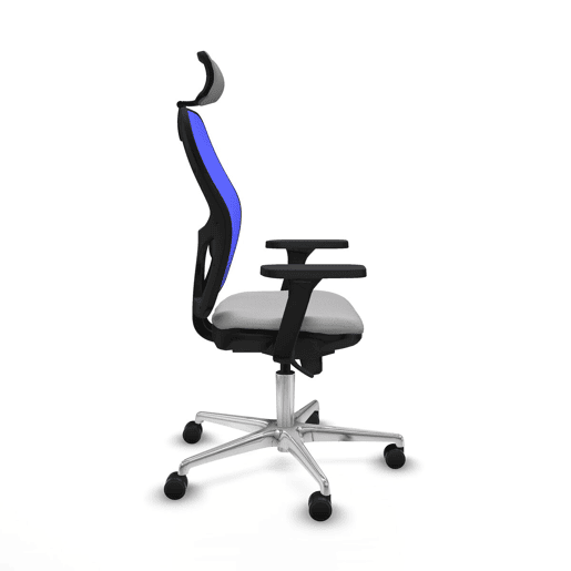 Cadeira de Escritório Piqueras y Crespo 3D086N2 Cinzento claro