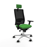 Cadeira de Escritório Piqueras y Crespo 3D086N2 Verde
