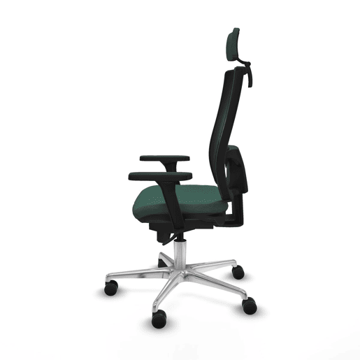 Cadeira de escritório com apoio para a cabeça Horna Piqueras y Crespo 3D086N2 Verde Cadeira de escritório com apoio para a cabeça Horna Piqueras y Crespo 3D086N2 Verde