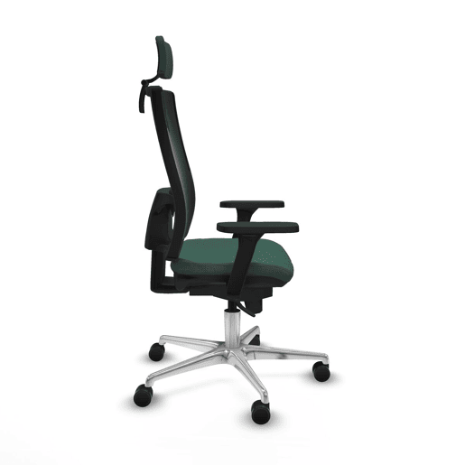 Cadeira de escritório com apoio para a cabeça Horna Piqueras y Crespo 3D086N2 Verde Cadeira de escritório com apoio para a cabeça Horna Piqueras y Crespo 3D086N2 Verde