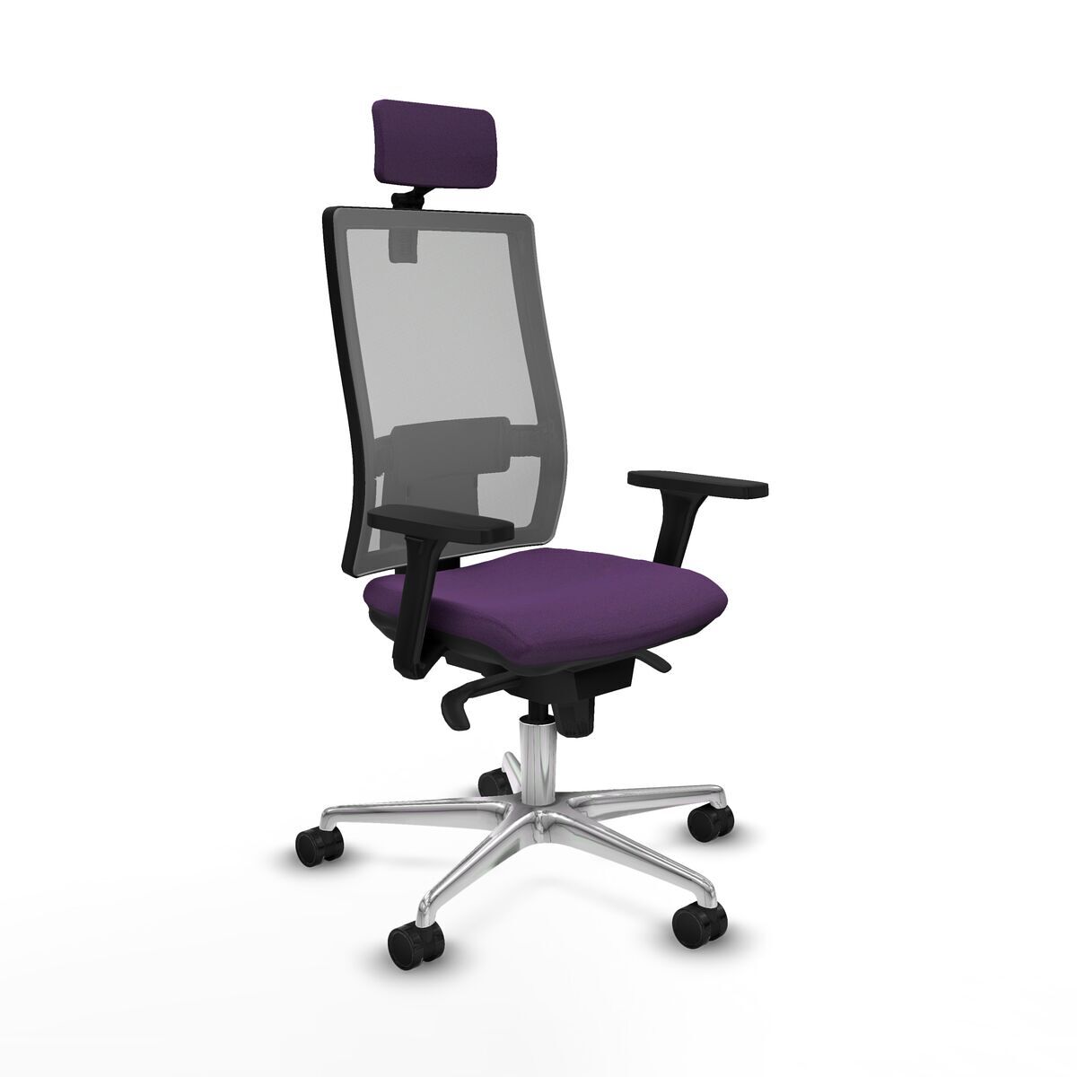 Silla de oficina piqueras y crespo 3d086n2 morado