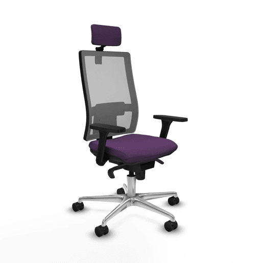 Cadeira de Escritório Piqueras y Crespo 3D086N2 Roxo