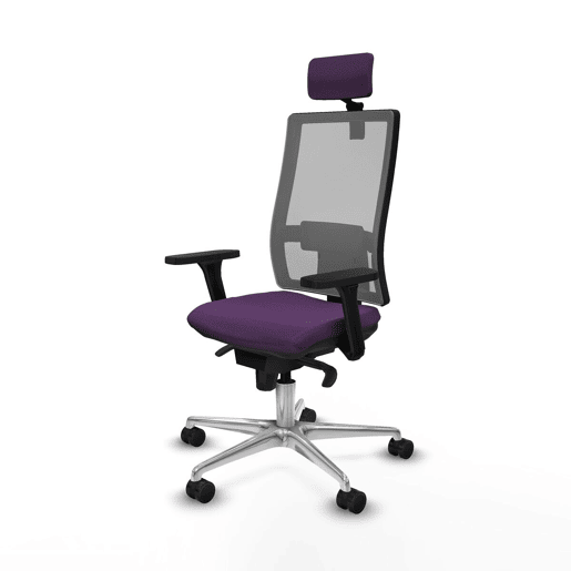Cadeira de Escritório Piqueras y Crespo 3D086N2 Roxo