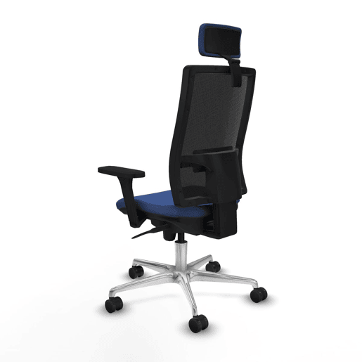 Cadeira de Escritório Piqueras y Crespo 3D086N2 Azul Marinho