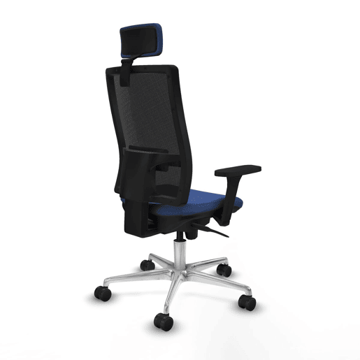 Cadeira de Escritório Piqueras y Crespo 3D086N2 Azul Marinho