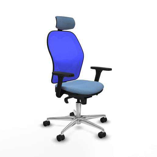 Cadeira de Escritório Piqueras y Crespo 3D086N2 Azul celeste