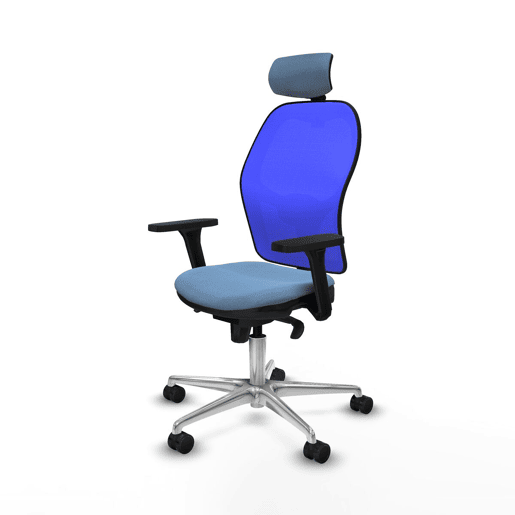 Cadeira de Escritório Piqueras y Crespo 3D086N2 Azul celeste