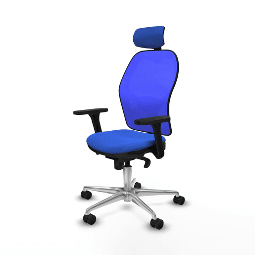Cadeira de Escritório Piqueras y Crespo 3D086N2 Azul