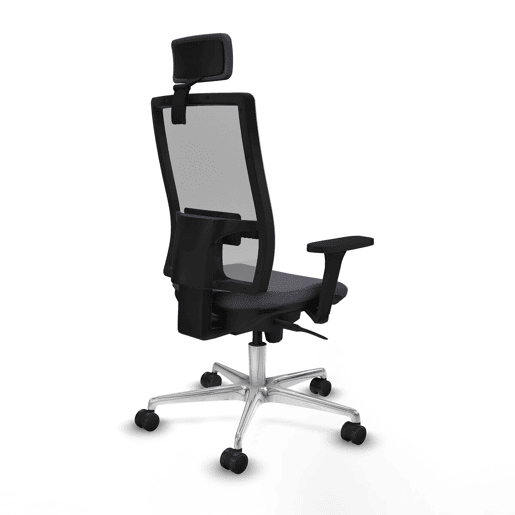 Cadeira de Escritório Piqueras y Crespo 3D086N2 Cinzento escuro