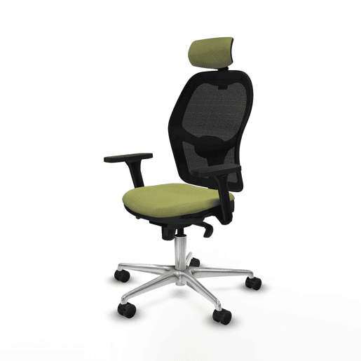 Cadeira de escritório com apoio para a cabeça Jorquera Piqueras y Crespo 3D086N2 Verde