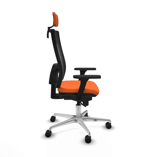 Cadeira de Escritório Piqueras y Crespo 3D086N2 Laranja