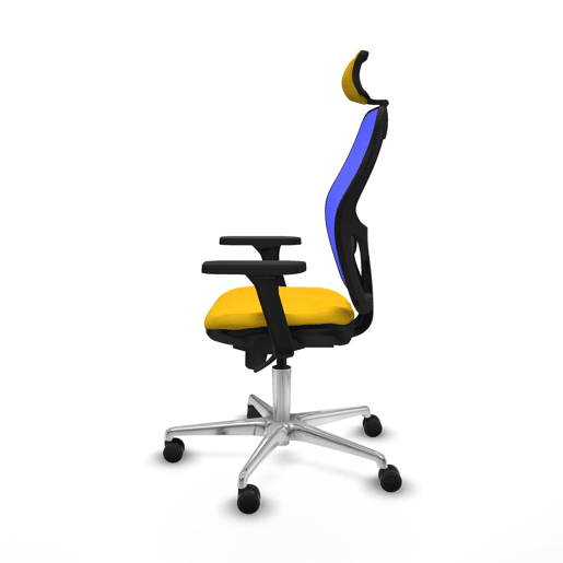 Cadeira de Escritório Jorquera Piqueras y Crespo 3D086N2 Amarelo