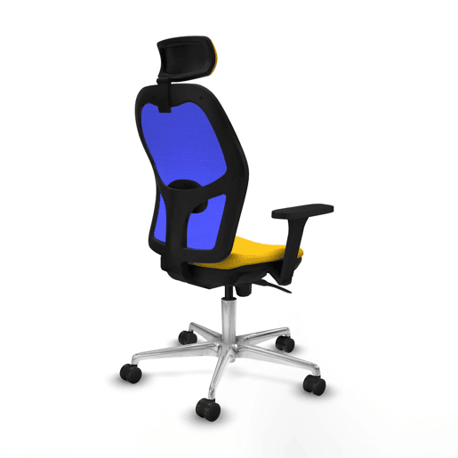 Cadeira de Escritório Jorquera Piqueras y Crespo 3D086N2 Amarelo