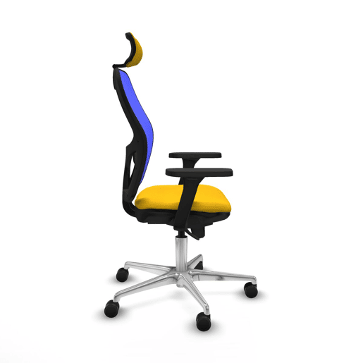 Cadeira de Escritório Jorquera Piqueras y Crespo 3D086N2 Amarelo