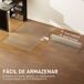 Alfombrilla Protectora Suelo Plástico HOMCOM Alfombrilla Protectora Suelo Plástico HOMCOM Transparente