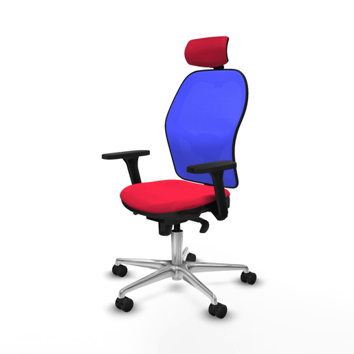 Cadeira de Escritório Piqueras y Crespo 3D086N2 Vermelho