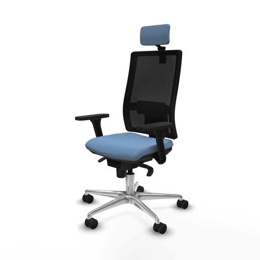 Cadeira de Escritório Piqueras y Crespo 3D086N2 Azul celeste