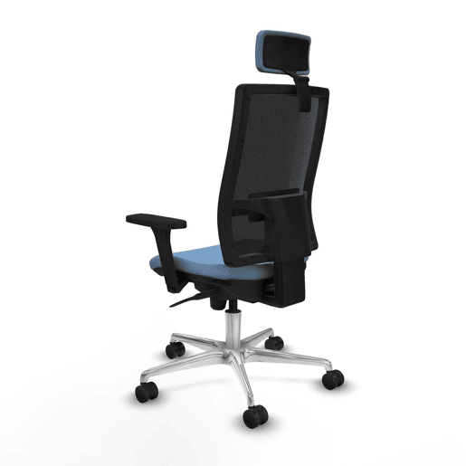 Cadeira de Escritório Piqueras y Crespo 3D086N2 Azul celeste