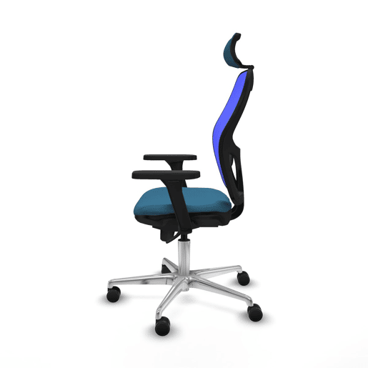 Cadeira de Escritório Piqueras y Crespo 3D086N2 Azul Verde petróleo