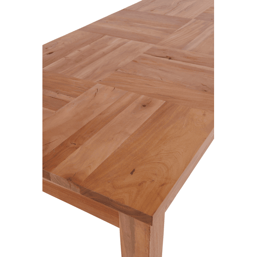 Mesa em madeira maciça de acácia reciclada 180x90 cm