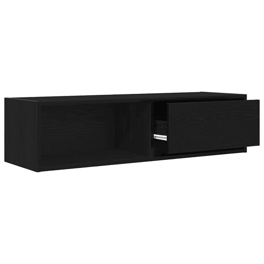móveis de TV - Armários TV 2pcs 100x31x25,5cm deriv. madeira carvalho preto