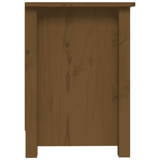 Móvel de TV - Modulo de TV - Armário de TV 103x36,5x52 cm madeira de pinho maciça castanho mel