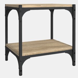 Móvel TV - Modulo de TV - Armário de TV 40x33x41 cm derivados madeiraaço cor carvalho sonoma