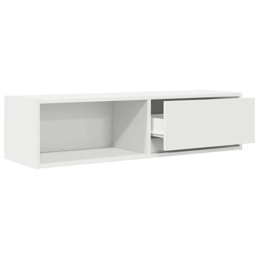 móveis de TV - Armários TV 2 pcs 100x31x25,5 cm deriv. madeira branco
