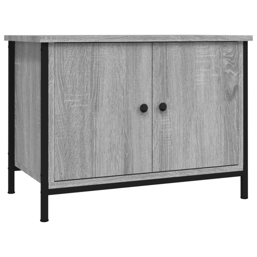 Móvel para TV - Móvel de TV - Armário de TV c portas 60x35x45 cm deriv. madeira cinza sonoma