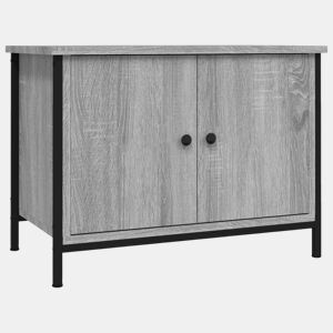 Móvel para TV - Móvel de TV - Armário de TV c portas 60x35x45 cm deriv. madeira cinza sonoma