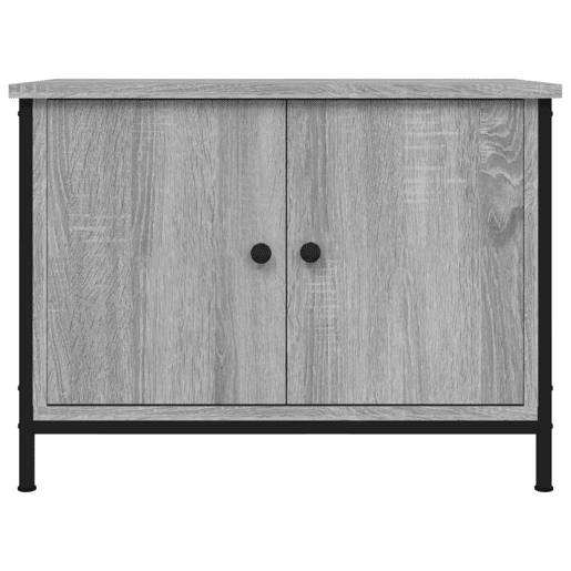 Móvel para TV - Móvel de TV - Armário de TV c portas 60x35x45 cm deriv. madeira cinza sonoma
