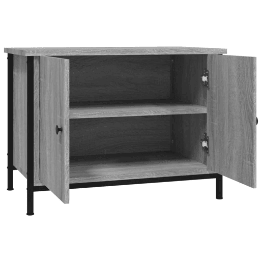 Móvel para TV - Móvel de TV - Armário de TV c portas 60x35x45 cm deriv. madeira cinza sonoma