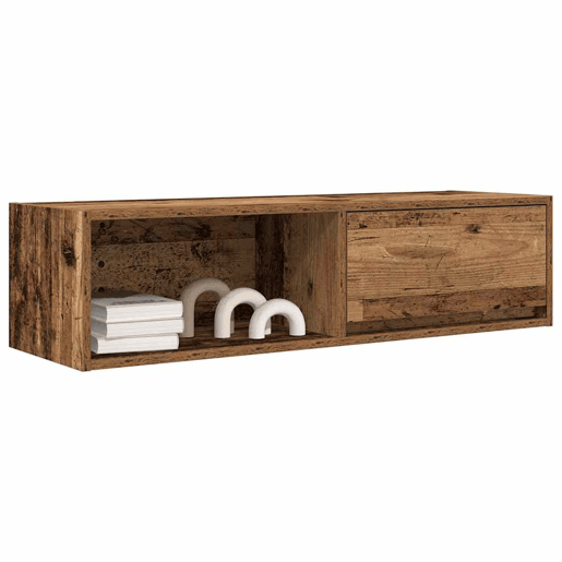 móveis de TV - Armários TV 2pcs 100x31x25,5cm deriv. madeira madeira velha