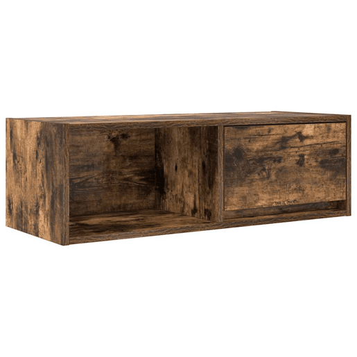 móveis de TV - Armários TV 2pcs 80x31x25,5cm deriv. madeira carvalho fumado