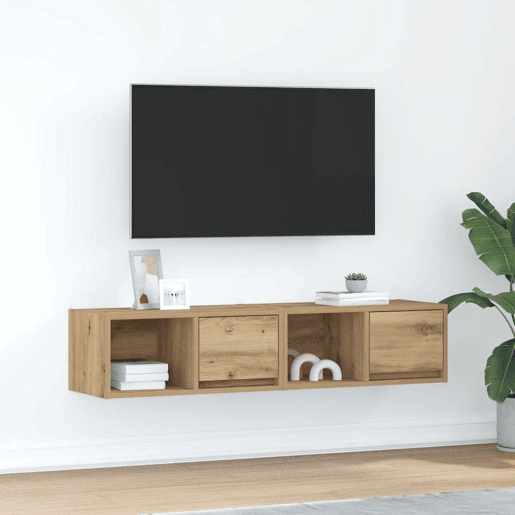 Móveis TV - Armários de TV 2 pcs 60x31x25,5 cm deriv. madeira carvalho artisiano