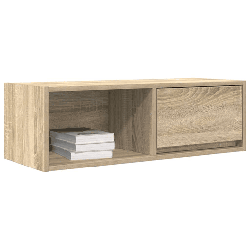 móveis de TV - Armários TV 2pcs 80x31x25,5cm deriv. madeira carvalho sonoma