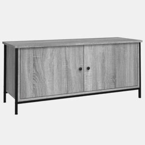 Móvel TV - Modulo de TV - Armário de TV c portas 102x35x45 cm deriv. madeira cinzento sonoma