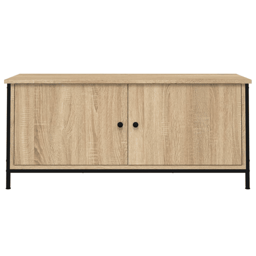 Móvel TV - Modulo de TV - Armário de TV c portas 102x35x45cm deriv. madeira carvalho sonoma