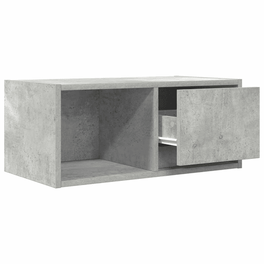móveis de TV - Armários TV 2pcs 60x31x25,5cm madeira processada cinza cimento