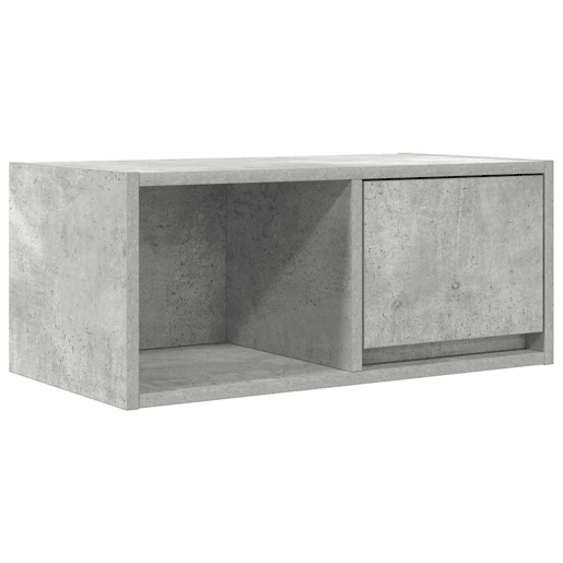 móveis de TV - Armários TV 2pcs 60x31x25,5cm madeira processada cinza cimento