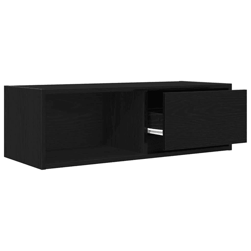 móveis de TV - Armários TV 2pcs 80x31x25,5cm deriv. madeira carvalho preto