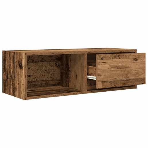 móveis de TV - Armários TV 2pcs 80x31x25,5cm deriv. madeira madeira velha