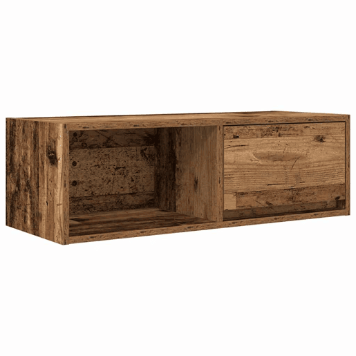 móveis de TV - Armários TV 2pcs 80x31x25,5cm deriv. madeira madeira velha