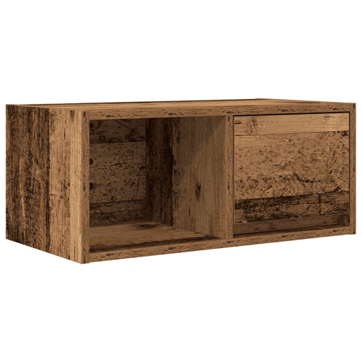 Móveis TV - Armários de TV 2 peças madeira velha 60x31x25,5cm madeira trabalhada