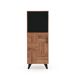 Estante con 2 puertas de madera maciza de acacia reciclada Estante con 2 puertas de madera maciza de acacia reciclada Madera