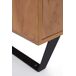 Estante con 2 puertas de madera maciza de acacia reciclada Estante con 2 puertas de madera maciza de acacia reciclada Madera